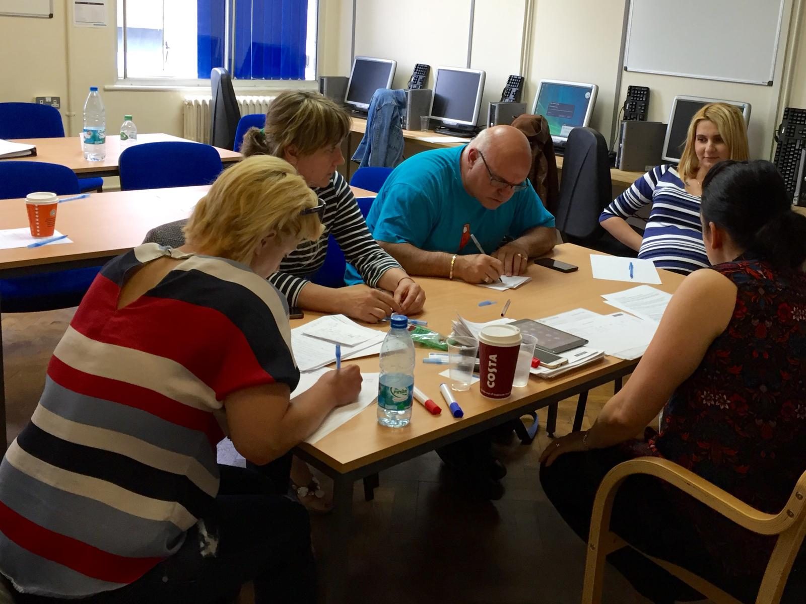 A workshop session at London Paragon College