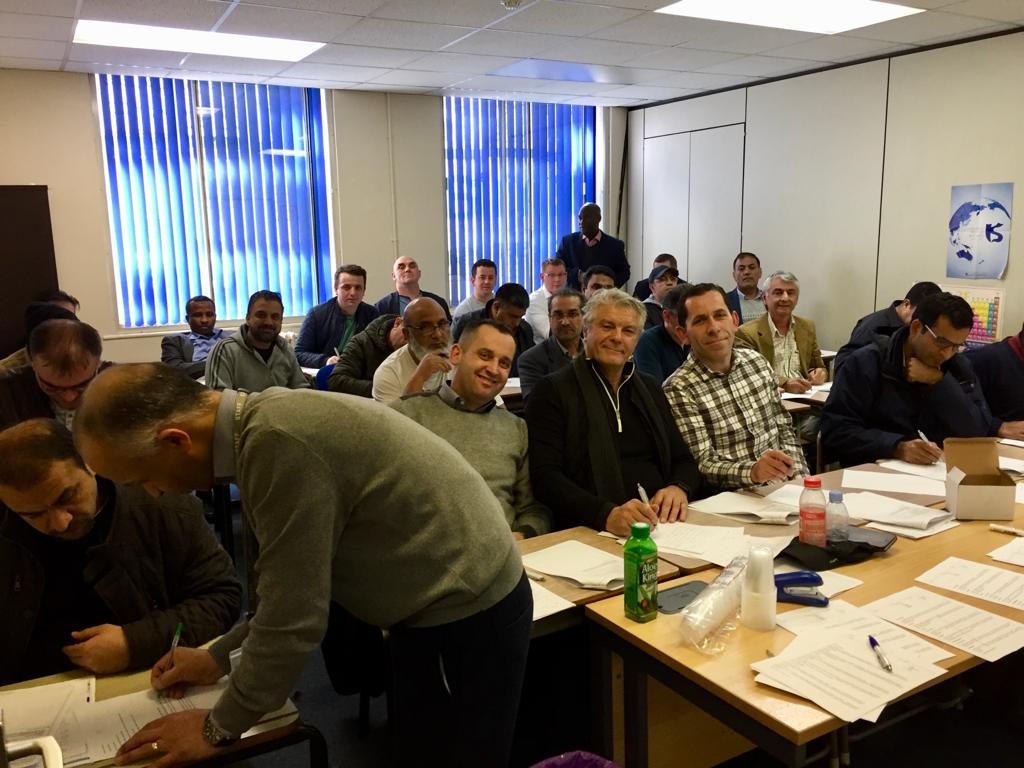 Learners sitting a Functional Skills assessment at London Paragon College