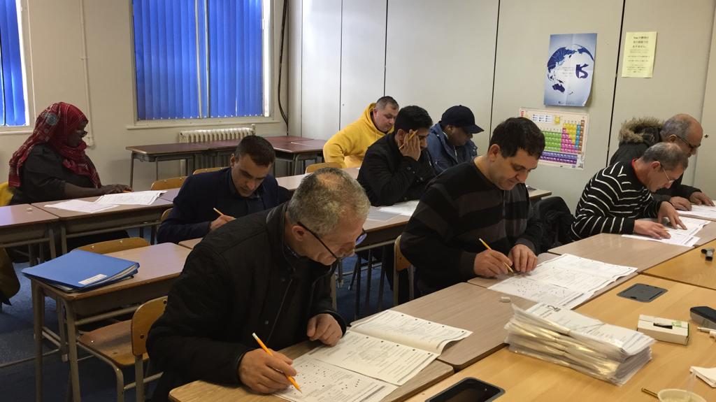 A Life in the UK Test preparation class at London Paragon College